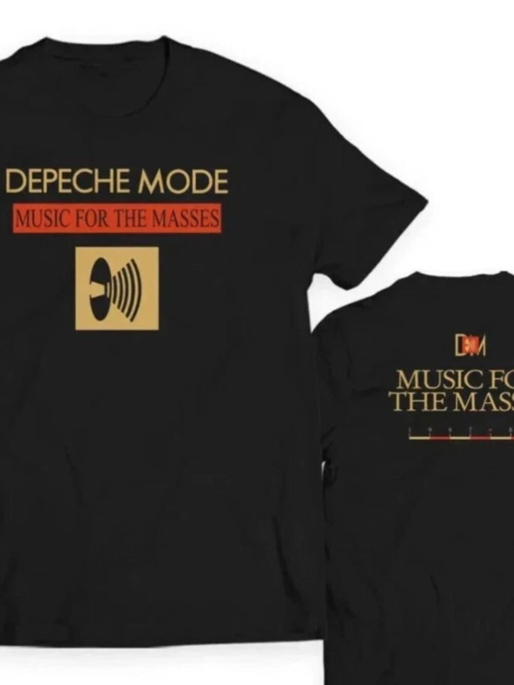 Depeche Mode Music for the Masses Album T-Shirt